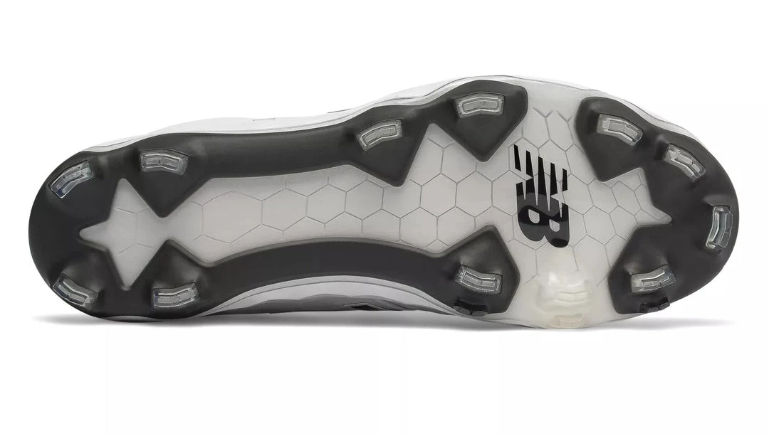 New Balance 3000v4 TPU Molded Cleat Low-Cut - White 5 New Balance 3000v4 TPU Molded Cleat Low-Cut - White