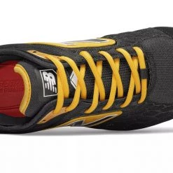 New Balance 3000v4 TPU Molded Cleat Low-Cut - Black Yellow 9 New Balance 3000v4 TPU Molded Cleat Low-Cut - Black Yellow