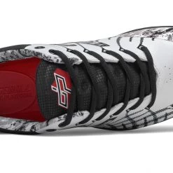 New Balance PL4040v5 Pedrola Molded Cleats Low-Cut - White Camo Baseball