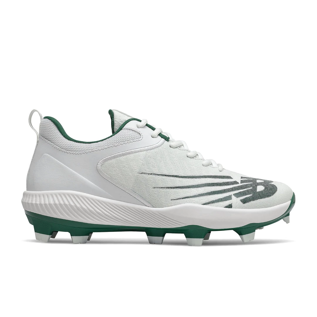 Baseball New Balance FuelCell PL4040v6 Molded Cleats Low-Cut - Forest White 3 Baseball New Balance FuelCell PL4040v6 Molded Cleats Low-Cut - Forest White