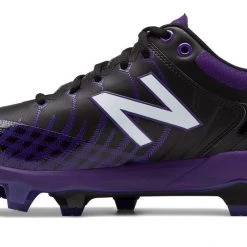 New Balance PL4040v5 TPU Molded Cleats Low-Cut - Black Purple