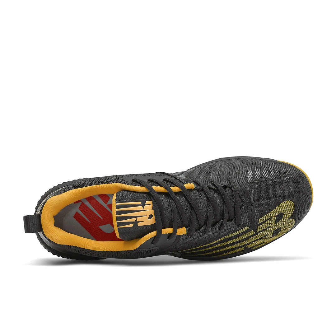 New Balance FuelCell PL4040v6 TPU Molded Cleats Low-Cut - Black Yellow 7 New Balance FuelCell PL4040v6 TPU Molded Cleats Low-Cut - Black Yellow