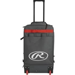 Rawlings R1801 Wheeled Catcher's Bag - Scarlet