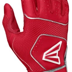 Easton Walk-Off NX Youth Batting Gloves - Red Baseball