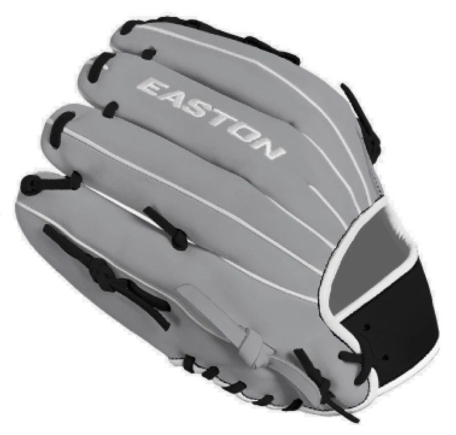 Easton Small Batch 53 C22 11.50" Infield Glove SMB53-2 C22 - Gray Black Baseball 3 Easton Small Batch 53 C22 11.50" Infield Glove SMB53-2 C22 - Gray Black Baseball