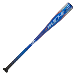 Rawlings 2021 Machine Alloy 2 5/8" Barrel (-10) USA Bat - Black Blue Baseball