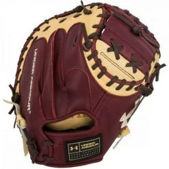 Baseball Under Armour Genuine Pro Series 34.00" Catcher's Mitt - Cherry Cream