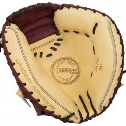 Baseball Under Armour Genuine Pro Series 34.00" Catcher's Mitt - Cherry Cream
