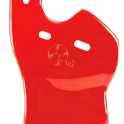Baseball Markwort C-Flap Facial Protection For Left Handed Batter - Red