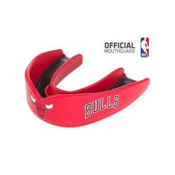 Shock Doctor 8302 SuperFit Basketball NBA Mouthguard Chicago Bulls - Red Black