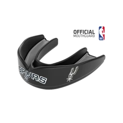 Shock Doctor 8309 SuperFit Basketball NBA Mouthguard San Antonio Spurs - Black Silver