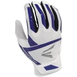 Easton's Stealth Hyperskin Fastpitch Batting Gloves - White Purple