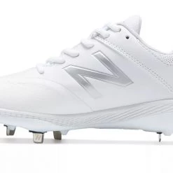 New Balance SMFUSEv1 Fastpitch Metal Cleat Low-Cut - White