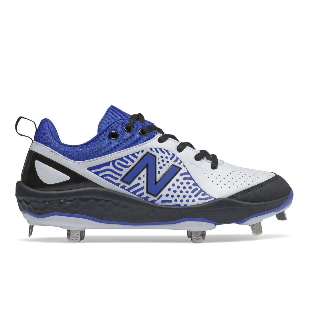 Softball New Balance Velo2 Fresh Foam Metal Cleat Low-Cut - Black Royal 4 Softball New Balance Velo2 Fresh Foam Metal Cleat Low-Cut - Black Royal