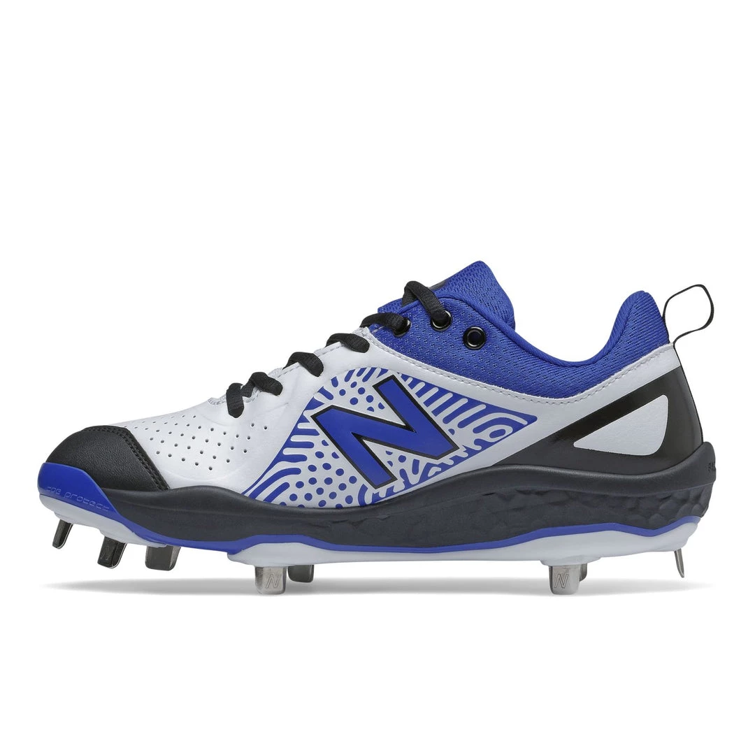 Softball New Balance Velo2 Fresh Foam Metal Cleat Low-Cut - Black Royal 3 Softball New Balance Velo2 Fresh Foam Metal Cleat Low-Cut - Black Royal