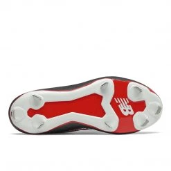 New Balance Velo2 Fresh Foam Metal Cleat Low-Cut - Black Red White Softball