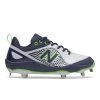 Softball New Balance Velo2 Fresh Foam Metal Cleat Low-Cut - Navy Lime 2 Softball New Balance Velo2 Fresh Foam Metal Cleat Low-Cut - Navy Lime