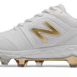 Softball New Balance SPVELOv1 Fastpitch TPU Molded Cleat Low-Cut - White Gold