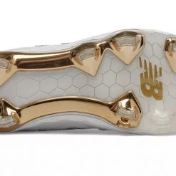 Softball New Balance SPVELOv1 Fastpitch TPU Molded Cleat Low-Cut - White Gold