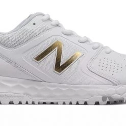 New Balance STVELOv1 Fastpitch Fresh Foam Turf Shoe - White Softball