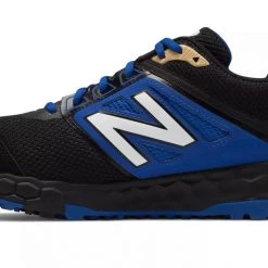 New Balance 3000v4 Fresh Foam Turf Baseball Shoe - Black Blue