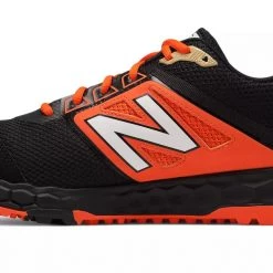 New Balance 3000v4 Fresh Foam Turf Baseball Shoe - Black Orange