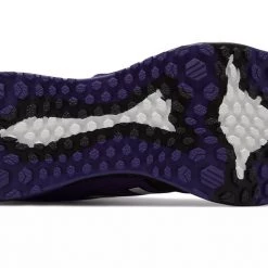 New Balance 3000v4 Fresh Foam Turf Baseball Shoe - Black Purple 8 New Balance 3000v4 Fresh Foam Turf Baseball Shoe - Black Purple