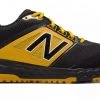 New Balance 3000v4 Fresh Foam Turf Baseball Shoe - Black Yellow 1 New Balance 3000v4 Fresh Foam Turf Baseball Shoe - Black Yellow