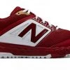 New Balance 3000v4 Fresh Foam Turf Baseball Shoe - Maroon White 1 New Balance 3000v4 Fresh Foam Turf Baseball Shoe - Maroon White