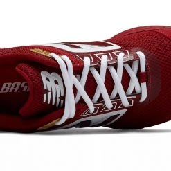 New Balance 3000v4 Fresh Foam Turf Baseball Shoe - Maroon White