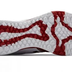 New Balance 3000v4 Fresh Foam Turf Baseball Shoe - Maroon White