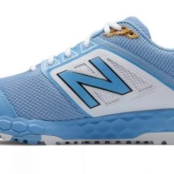 New Balance 3000v4 Fresh Foam Turf Baseball Shoe - Baby Blue White