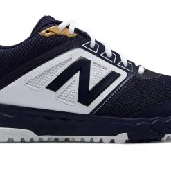 New Balance 3000v4 Fresh Foam Turf Baseball Shoe - Navy White