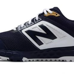New Balance 3000v4 Fresh Foam Turf Baseball Shoe - Navy White