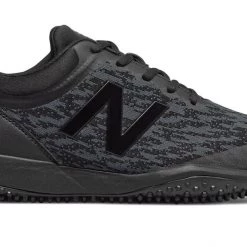New Balance T4040v5 Turf Synthetic Mesh Shoes - Black Baseball