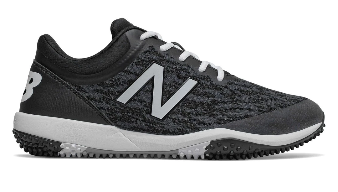 New Balance T4040v5 Turf Synthetic Mesh Shoes - Triple Black Baseball 3 New Balance T4040v5 Turf Synthetic Mesh Shoes - Triple Black Baseball