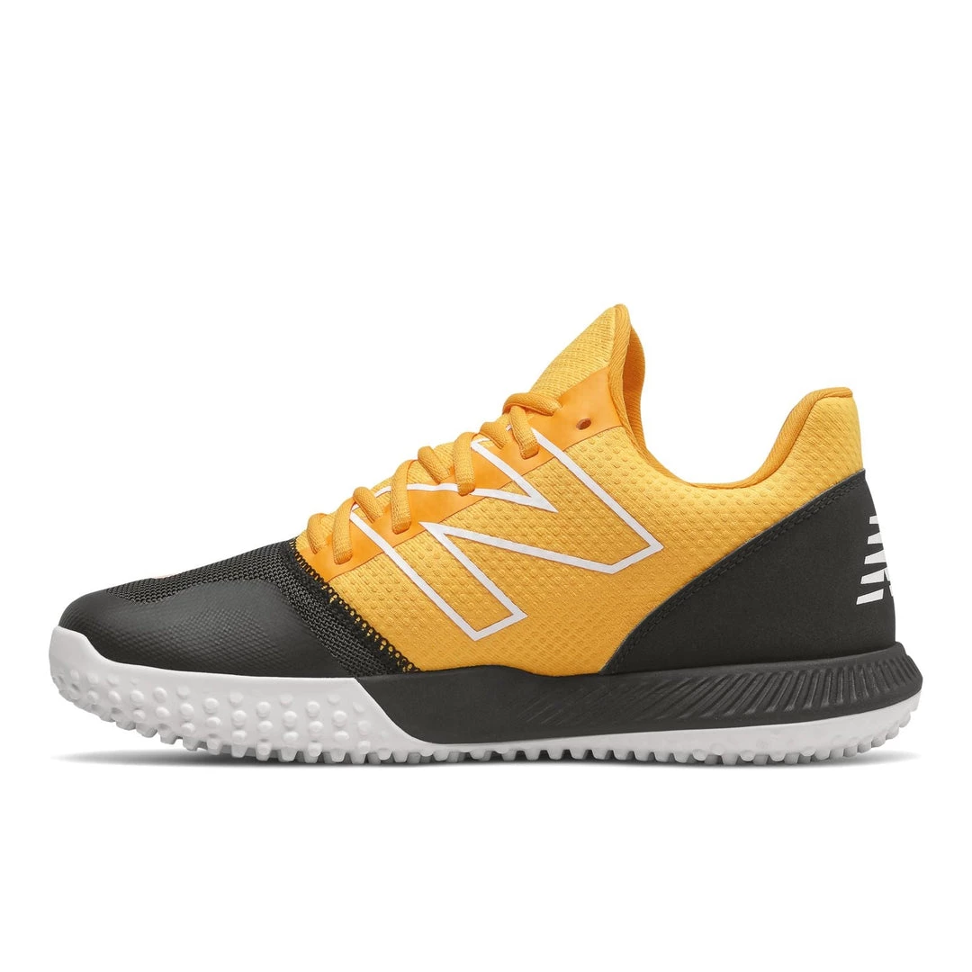 New Balance FuelCell T4040v6 Low Cut Metal Cleat - Black Yellow 5 New Balance FuelCell T4040v6 Low Cut Metal Cleat - Black Yellow