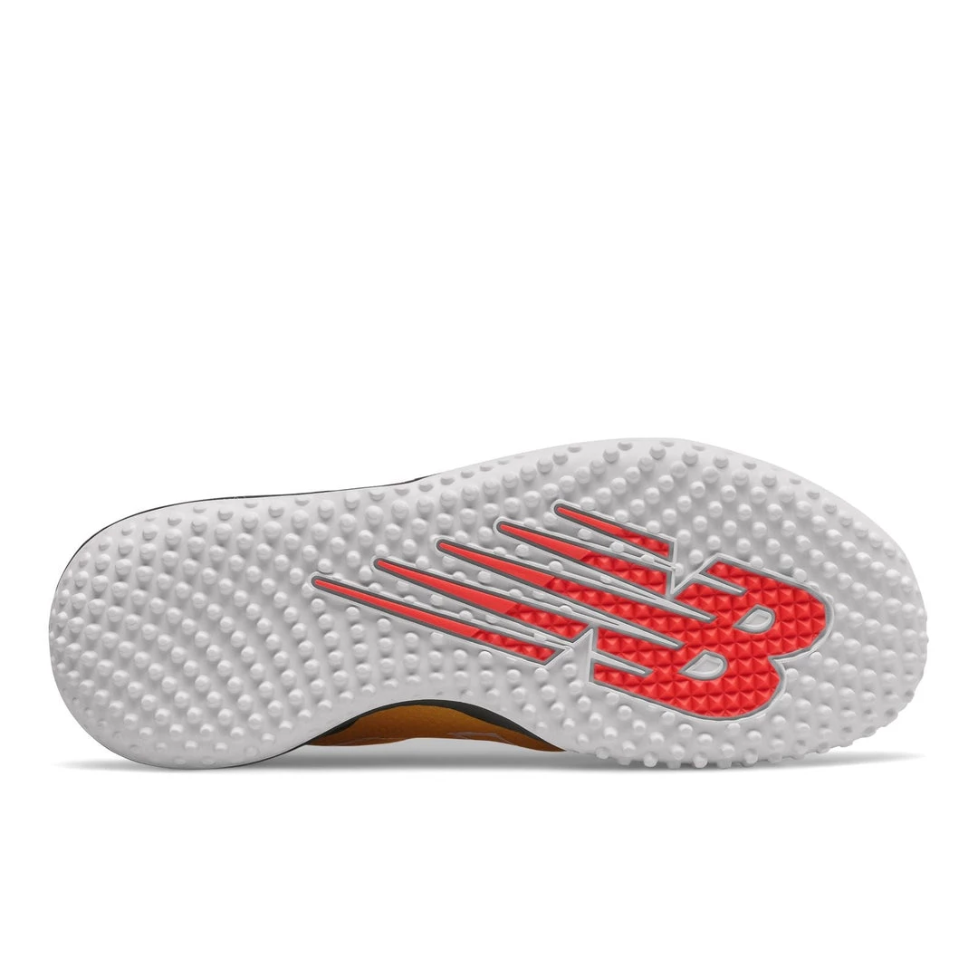 New Balance FuelCell T4040v6 Low Cut Metal Cleat - Black Yellow 6 New Balance FuelCell T4040v6 Low Cut Metal Cleat - Black Yellow