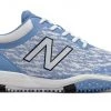 New Balance T4040v5 Turf Synthetic Mesh Shoes - Columbia Blue White