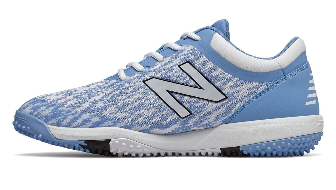 New Balance T4040v5 Turf Synthetic Mesh Shoes - Columbia Blue White 4 New Balance T4040v5 Turf Synthetic Mesh Shoes - Columbia Blue White