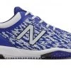 New Balance T4040v5 Turf Synthetic Mesh Shoes - Royal White