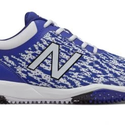 New Balance T4040v5 Turf Synthetic Mesh Shoes - Royal White