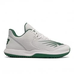Baseball New Balance FuelCell T4040v6 Low Cut Metal Cleat - Tean Forest Green White