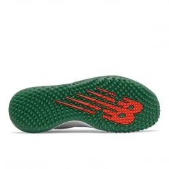 Baseball New Balance FuelCell T4040v6 Low Cut Metal Cleat - Tean Forest Green White 10 Baseball New Balance FuelCell T4040v6 Low Cut Metal Cleat - Tean Forest Green White