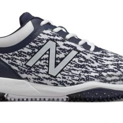 New Balance T4040v5 Turf Synthetic Mesh Shoes - Navy White