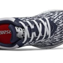 New Balance T4040v5 Turf Synthetic Mesh Shoes - Navy White