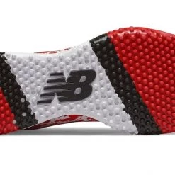 Baseball New Balance T4040v5 Turf Synthetic Mesh Shoes - Red White 8 Baseball New Balance T4040v5 Turf Synthetic Mesh Shoes - Red White