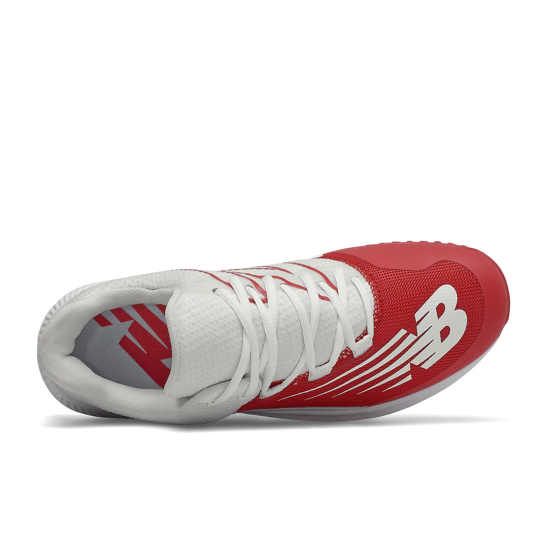New Balance FuelCell T4040v6 Turf Synthetic Mesh Shoes - Team Red White Baseball 7 New Balance FuelCell T4040v6 Turf Synthetic Mesh Shoes - Team Red White Baseball