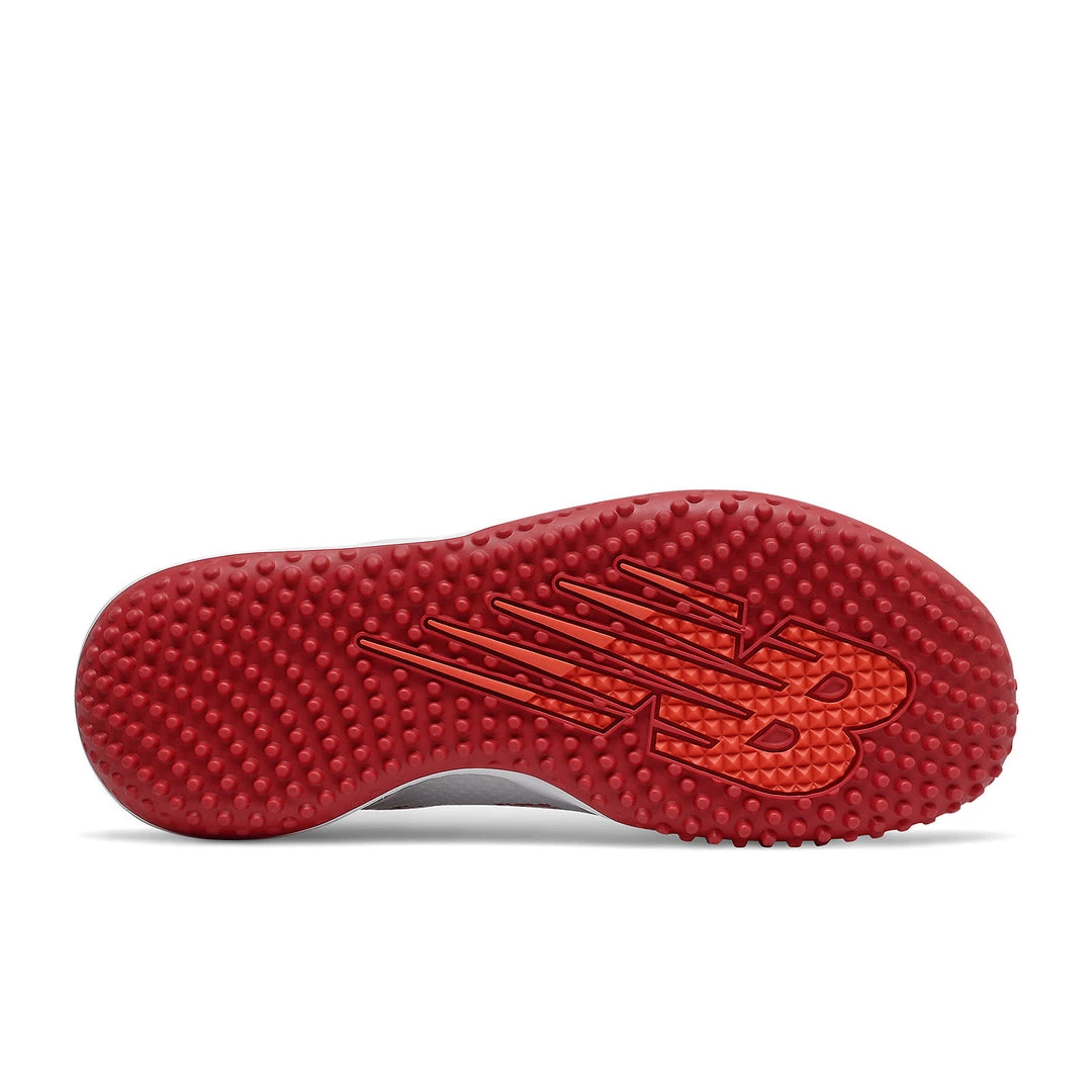 New Balance FuelCell T4040v6 Turf Synthetic Mesh Shoes - Team Red White Baseball 6 New Balance FuelCell T4040v6 Turf Synthetic Mesh Shoes - Team Red White Baseball