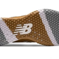 New Balance T4040v5 Turf Playoff Pack Synthetic Mesh Shoes - White Gold Baseball 8 New Balance T4040v5 Turf Playoff Pack Synthetic Mesh Shoes - White Gold Baseball